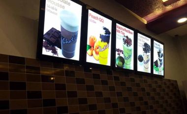 Làm hộp đèn mica siêu mỏng