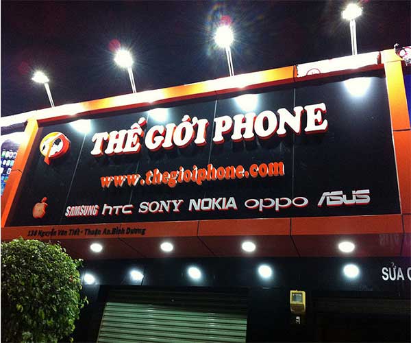 Bảng hiệu Alu quận 10